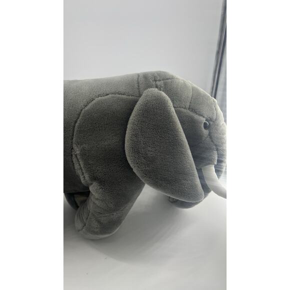 Melissa & Doug Plush Giant Over Sized Elephant Plush Lifelike Stuffed Animal - Picture 3 of 15